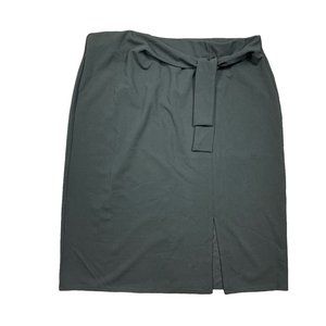 ELOQUII black 22 Skirt NWT Midi Career Stretch Plus